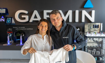 giorgia speciale diventa ambassador di garmin