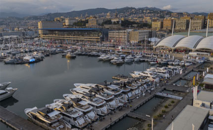 ucina sulla nuova darsena turistica di genova