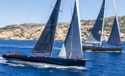 porto cervo una flotta imponente per la loro piana superyacht regatta