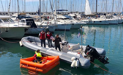 riva di traiano una giornata intensa per una sicurezza ragionata in regata