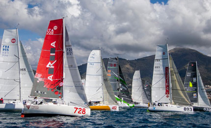 26 mini 50 alla partenza del gp italie coppa alberti