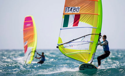 campionati europei rs primo giorno di regate