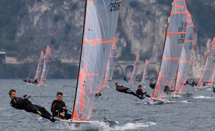29er easter regatta doppietta del cv arco con santini misseroni hoffer leoni