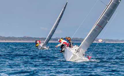 parte con la coastal race degli este 24 la lunga bolina
