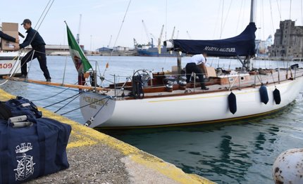 livorno partita la regata dell accademia navale