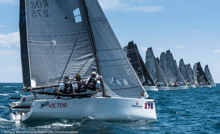 parte la stagione europea della melges 20 world league