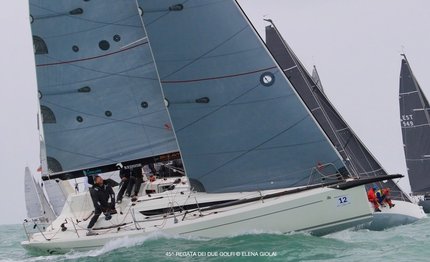 lignano chiude con la bora la 45 regata dei due golfi
