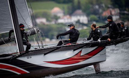 d35 trophy alinghi vince il sul lago di ginevra