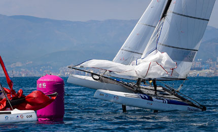 weymouth si vola tra 49er nacra