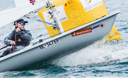 conclusa torbole la laser europa cup