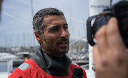 giancarlo pedote che bel debutto tra gli imoca 60