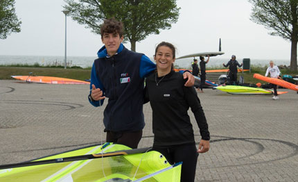 medemblik regatta italiani solo nella rs