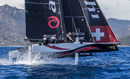 omega partner di alinghi per la stagione del gc32
