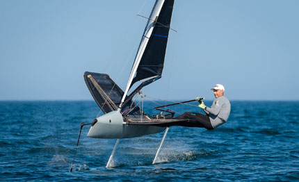 francesco bruni vince lagos il campionato nazionale moth portoghese