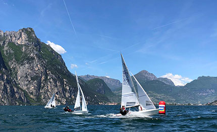 un bel weekend di regate riva del garda per la riva cup 2019