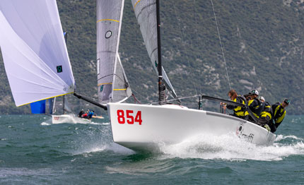 melges 24 vittoria di maidollis riva del garda