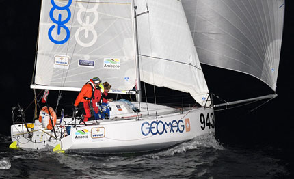 mini fastnet nei serie si impone la coppia beccaria riva