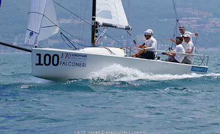 europeo j70 8217 elagain conquista la vetta