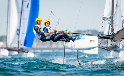 nacra 17 argento per vittorio bissaro maelle frascari alla 138ma kieler woche