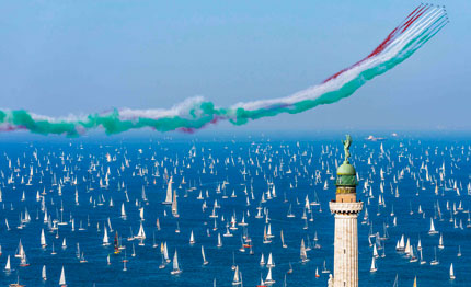 la barcolana si presenta monaco di baviera