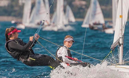 per irene calici petra gregori argento mondiale nella casse 420