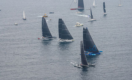 maserati giovanni soldini partiti per la 50a edizione della transpac