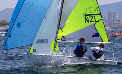 kiwi subito in testa al mondiale rs feva di follonica