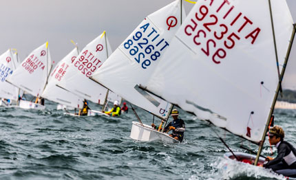 optimist marco gradoni domina la coppa aico marina di ravenna