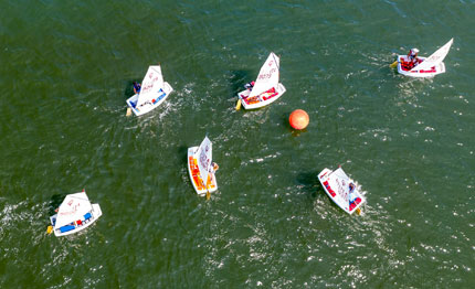 marina di ravenna si conclude il campionato italiano squadre optimist