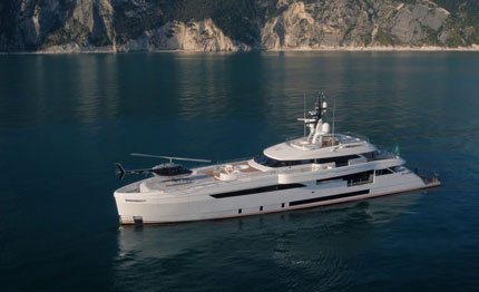 nidec asi fornisce il sistema di energia al mega yacht wider 165