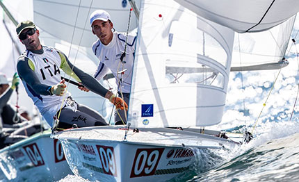 oggi prime due regate del 470 world championship enoshima giappone
