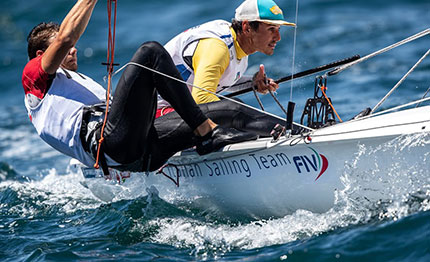 470 mondiale enoshima oggi le medal race