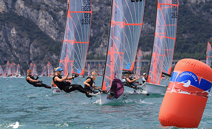 europeo 29er classifica molto corta dopo il secondo giorno di regate