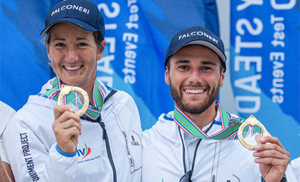 enoshima oro per tita banti argento per mattia camboni