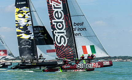 riva del garda di scena il mondiale dei catamarani m32