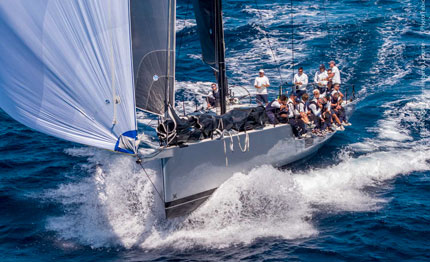 supernikka inizia alla grande alla maxi yacht rolex cup