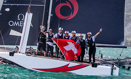 alinghi vince la gc32 riva cup sul filo di lana