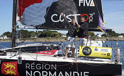 figaro il tour de bretagne va alexis loison frederic duthil