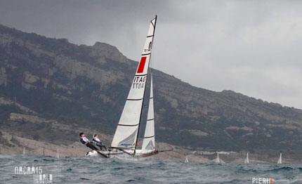 nacra 15 worlds 2019 bronzo assoluto argento u19 per andrea spagnolli alice cialfi