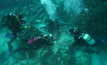 archeosub alle egadi ispezione su relitto del secolo