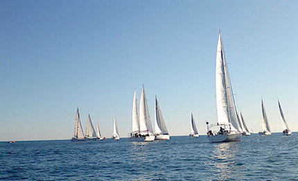 ripreso invernale di marina di loano