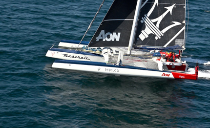 cape2rio soldini maserati passano al comando della corsa