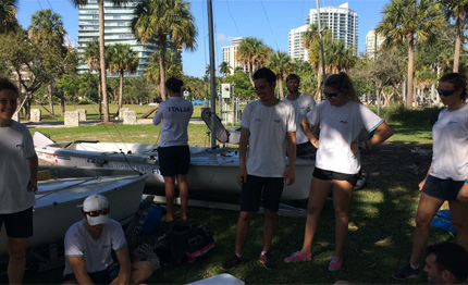 vela olimpica da lunedi 20 miami le hempel world cup series