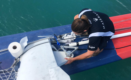 caribbean multihull challenge una nassa ferma soldini