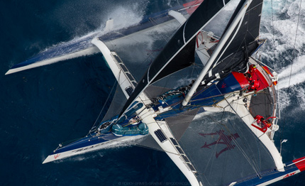 giovanni soldini maserati concludono la seconda prova nella caribbean multihull challenge