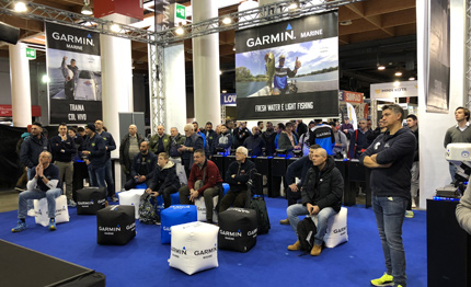 garmin al pescare show di vicenza