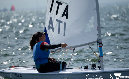melbourne inizio lento per le azzurre al mondiale femminile laser radial