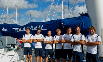 rorc caribbean 600 partenza sprint per giovanni soldini