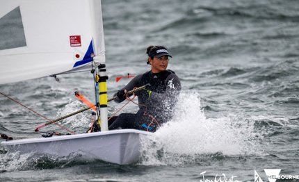 tre prove al mondiale femminile laser radial