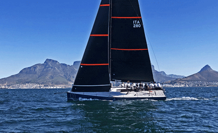 azzurra in sudafrica per avvio della 52 super series 2020